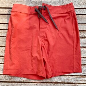Prana Riveter Board Shorts (Ginger Flower Color)